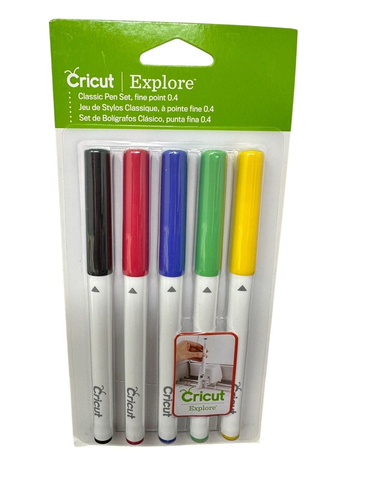 Cricut Explore Classic Pen Set Fine Point Multicolor Pack Crafting Writing Gift
