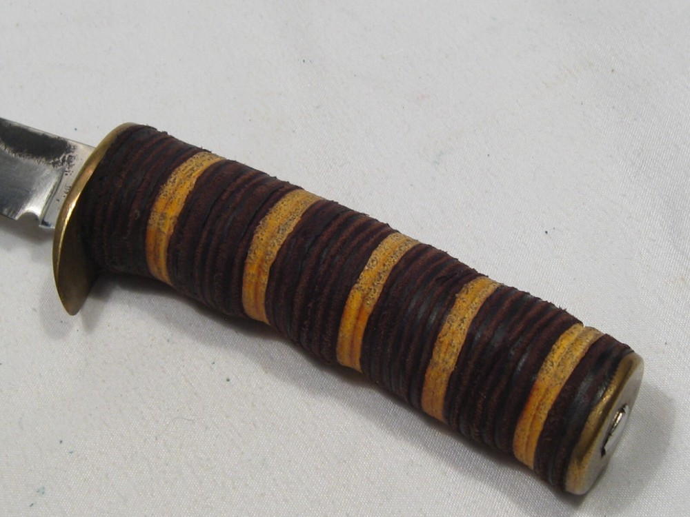 Custom Handmade Fixed Blade Knife w/ Sheath. #32