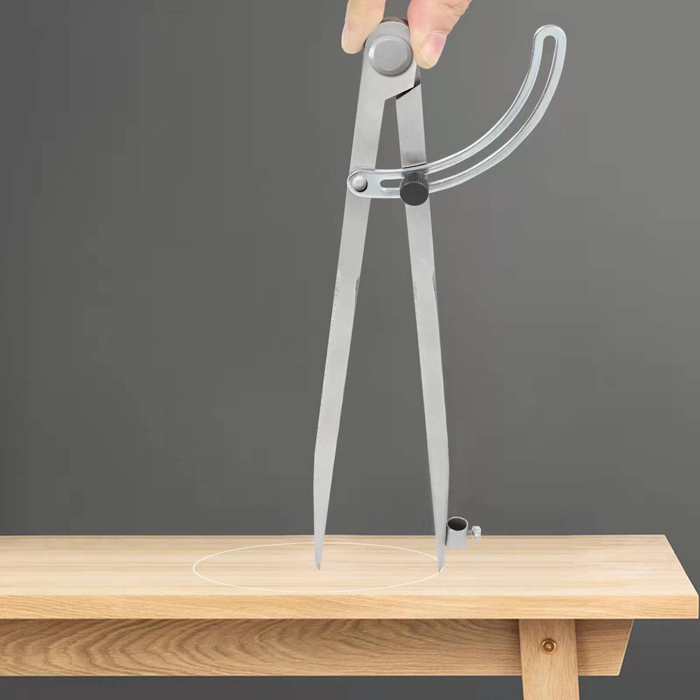 Compás para geometría, compás carpintería, compás de precisión carpintería.