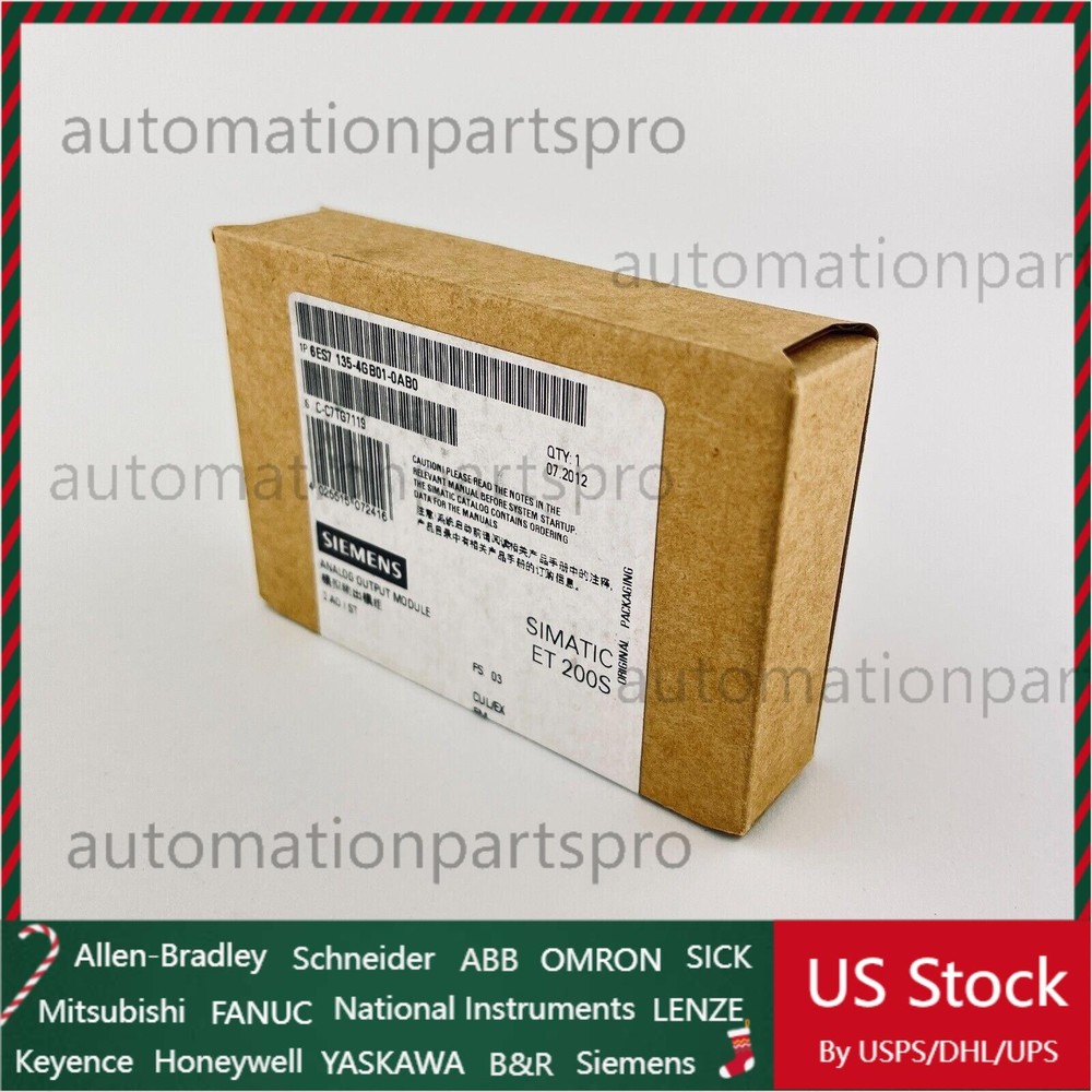 New Siemens  DP Electronics Module ET 200S 6ES7135-4GB01-0AB0 6ES71354GB010AB0