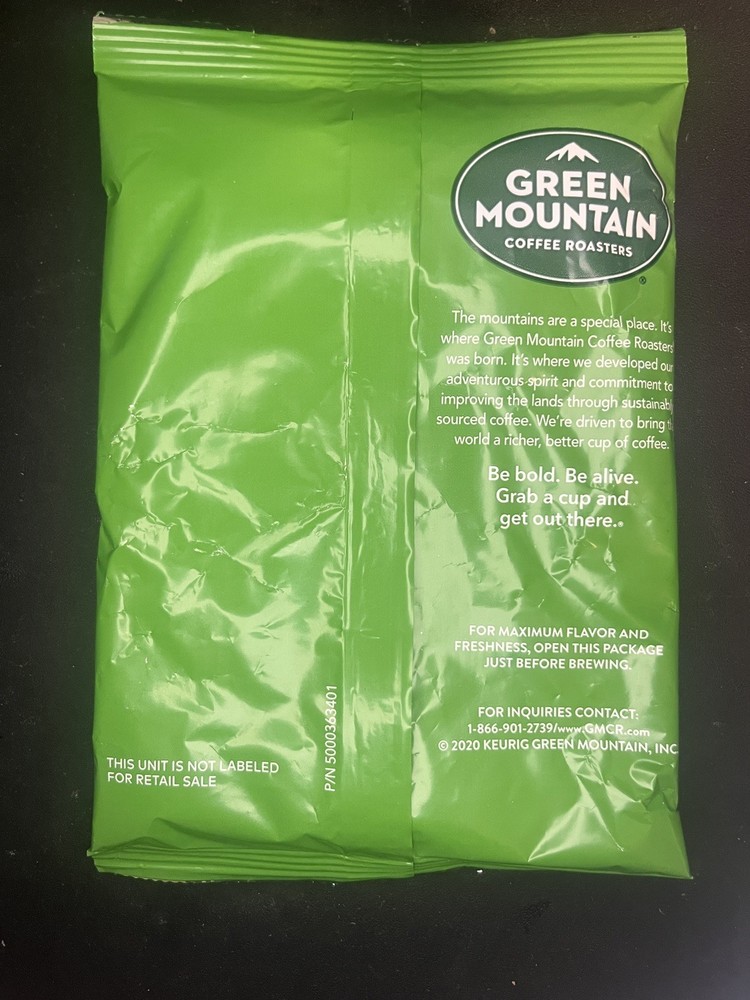100 count Green Mountain Ground Coffee, 2.2 oz Each Hazelnut