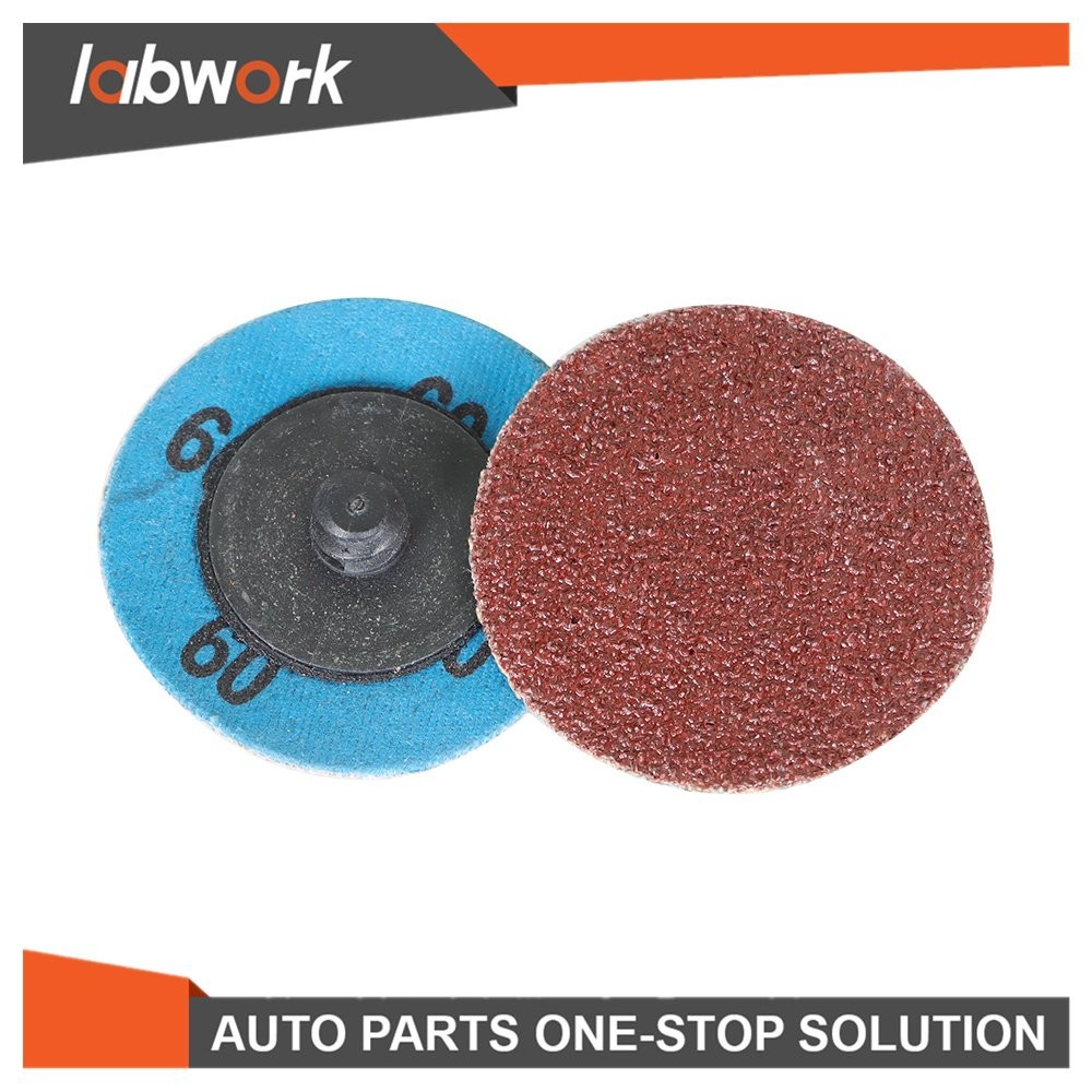 Labwork Roll Lock Die Grinder Quick Change Sanding Disc 51 Pack 2" 36-240 Grit