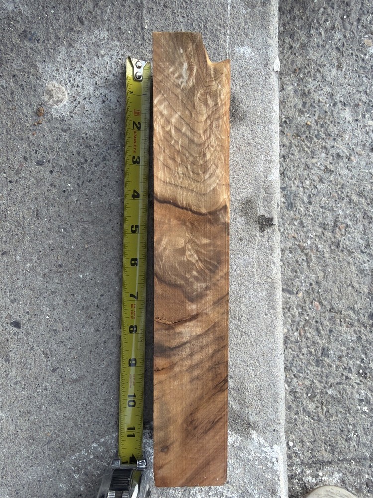 English Walnut Handle Blank Billet Figured A14