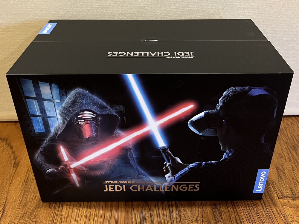 Lenovo Star Wars Jedi Challenges AR Headset with Lightsaber Controller/Tracking