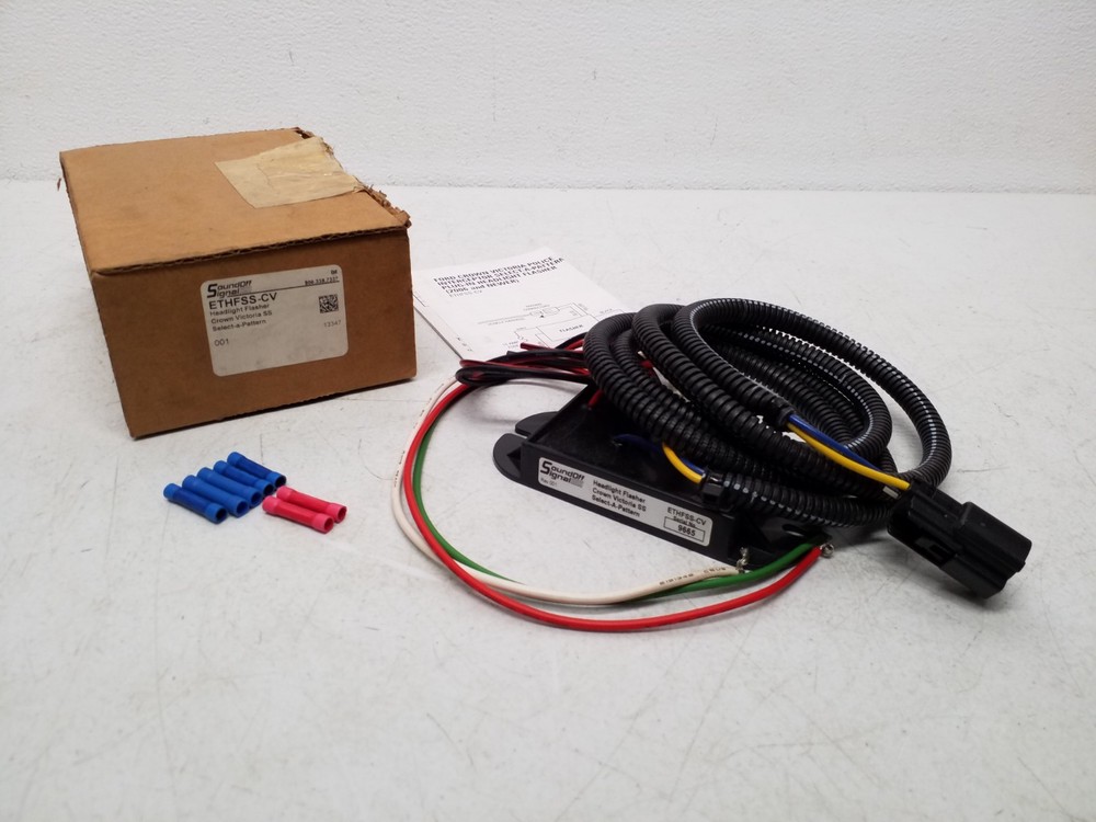 SoundOff Signal ETHFSS-CV Headlight Flasher Plug-In Module Select-A-Pattern