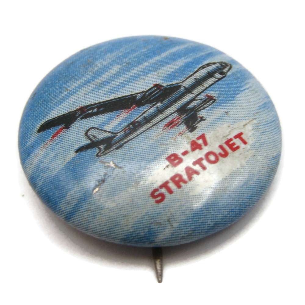 B-47 Stratojet Airplane Jet Pin Button