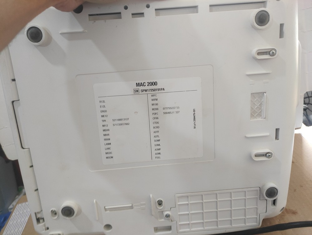 GE MAC 2000 Resting ECG System