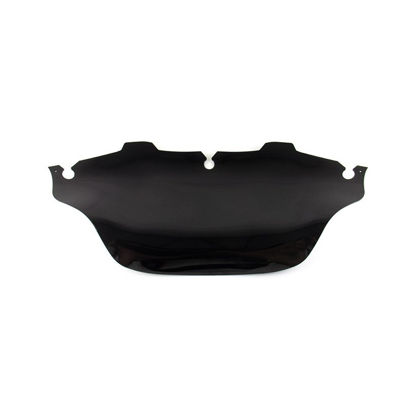 8" Wave Black Windshield Windscreen For Harley Touring Electra Glide FLHT 96-13