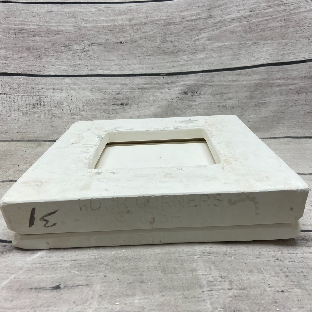2002 Boothe Mold Ceramic Casting Mold Dish #1741