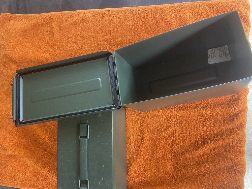 .30 Cal Metal Ammo Case Can – Green