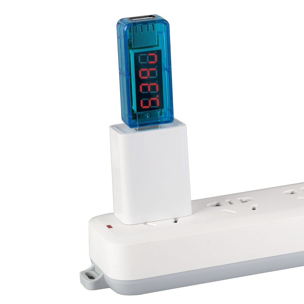 USB Voltage Current Reader DC 3V to 7.5V Battery Power Charger Voltmeter Display