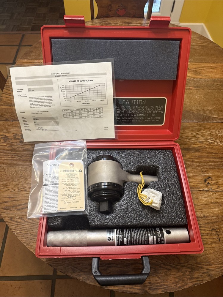 Proto 3200 ft-lbs Torque Multiplier 6232. Three Available