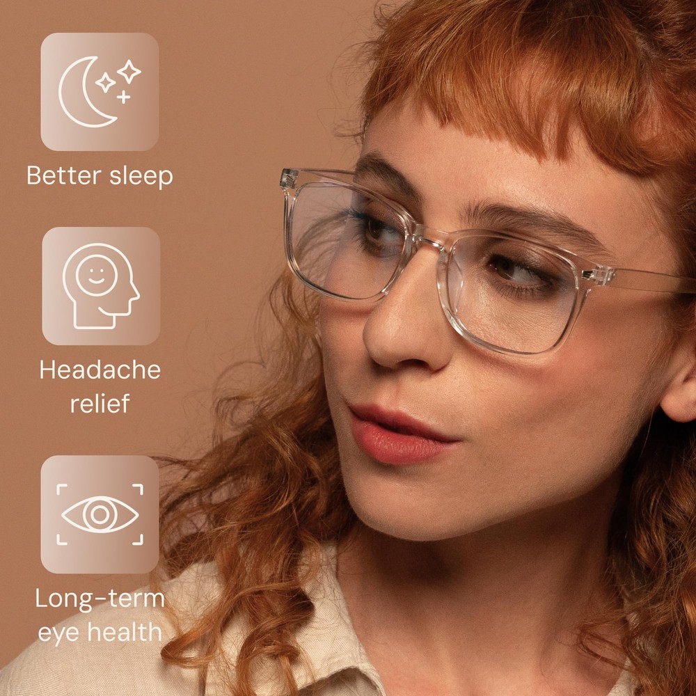 Gaoye Blue Light Blocking Glasses for Women - 3 Pack Computer Eyewear