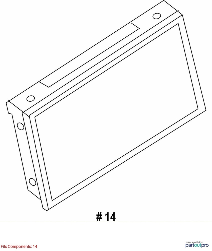 19 20 NISSAN PATHFINDER Display Screen LCD Panel