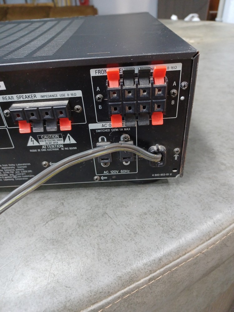 !!! SONY STR-AV770 MULTI CHANNEL AV RECEIVER !!!!