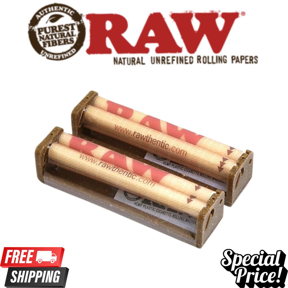 RAW 79mm Rolling Machine Authentic Roller 12ct Display (Lot 6) Bulk Wholesale