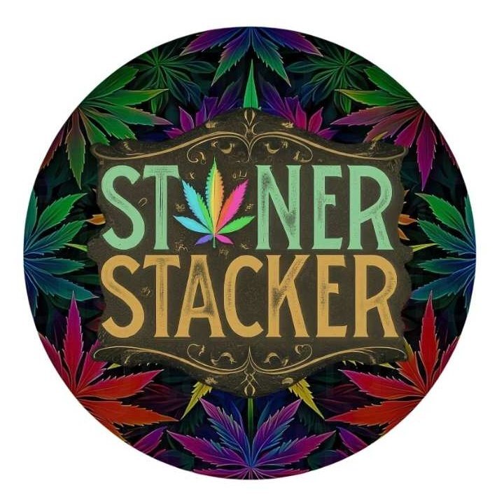 2024 Stoner Stacker Cheech & Chong Colorized silver coin with COA
