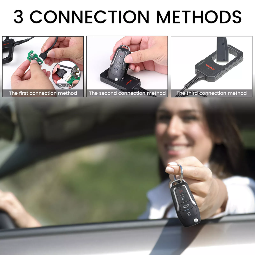 Launch X431 Key Programmer Remote Maker w/ Chip for IMMO Elite Plus PAD V VII