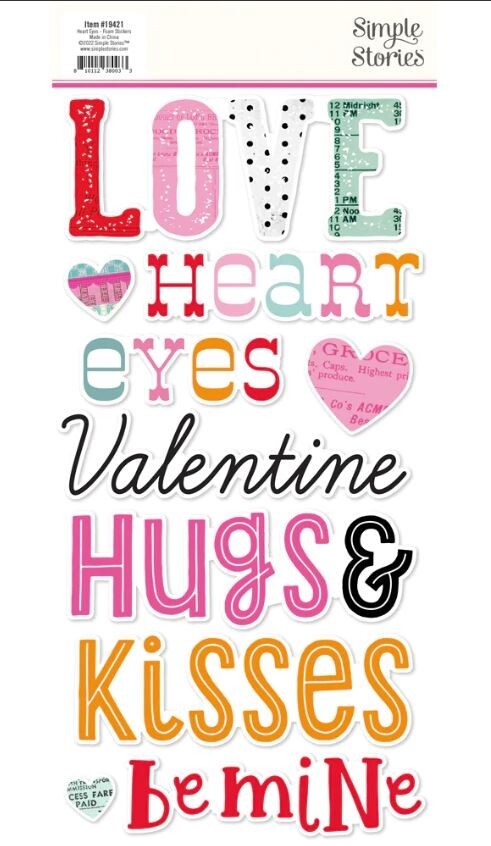 Simple Stories Heart Eyes Collection Combo