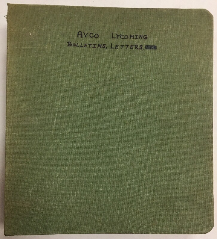 Lycoming Servce Bulletins ,Letters and Instructions 1973 Original