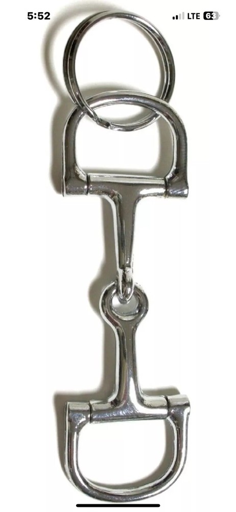 horse bit keychain