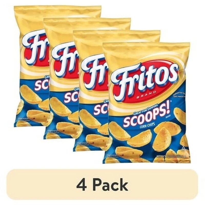 (4 pack) Fritos® Scoops!® Corn Chips, 9.25 oz. Bag