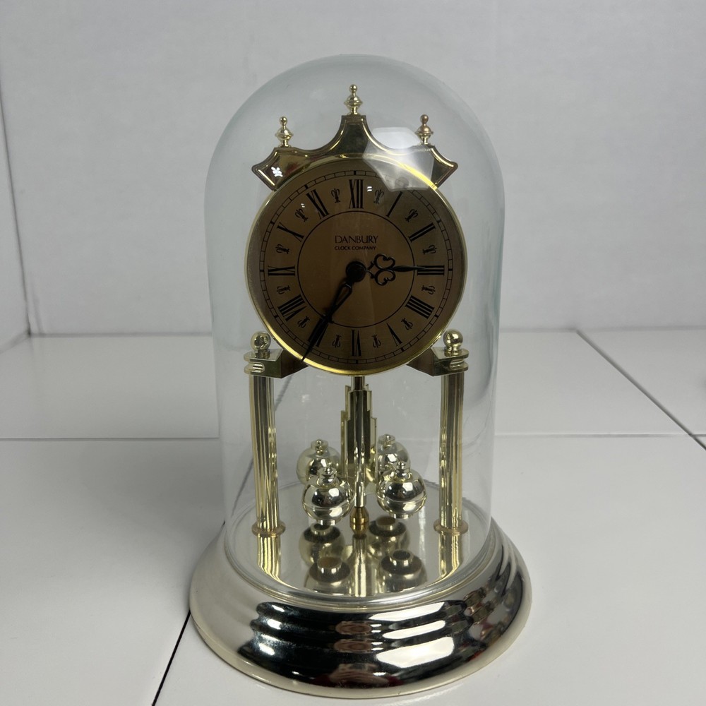Danbury Clock Company Clock Inside Glass