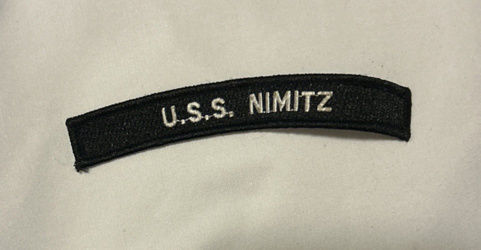 US Navy Tab USS Nimitz