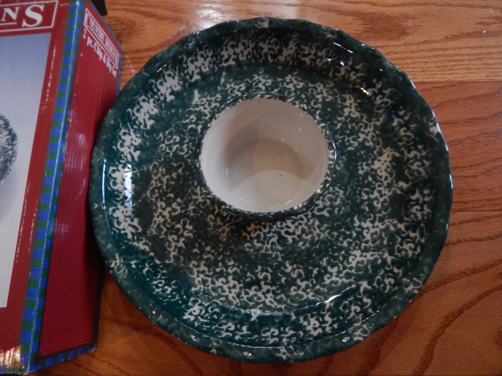 Apple Sponge Design CHIP & DIP Set