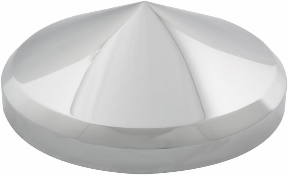 20150 Chrome 8-1/4" I.D. Rear Cone Hub Cap