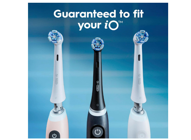Oral-B iO Ultimate Clean Replacement Brush Heads, 4 Count
