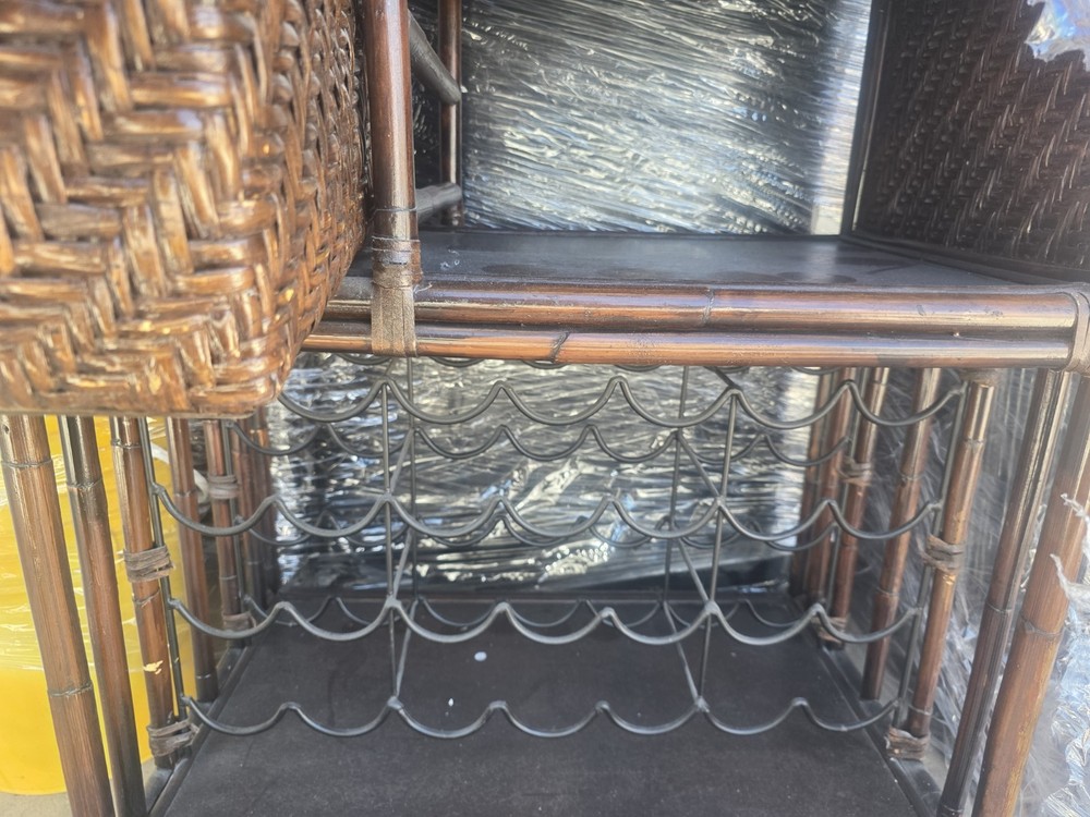 Wooden Bar Storage