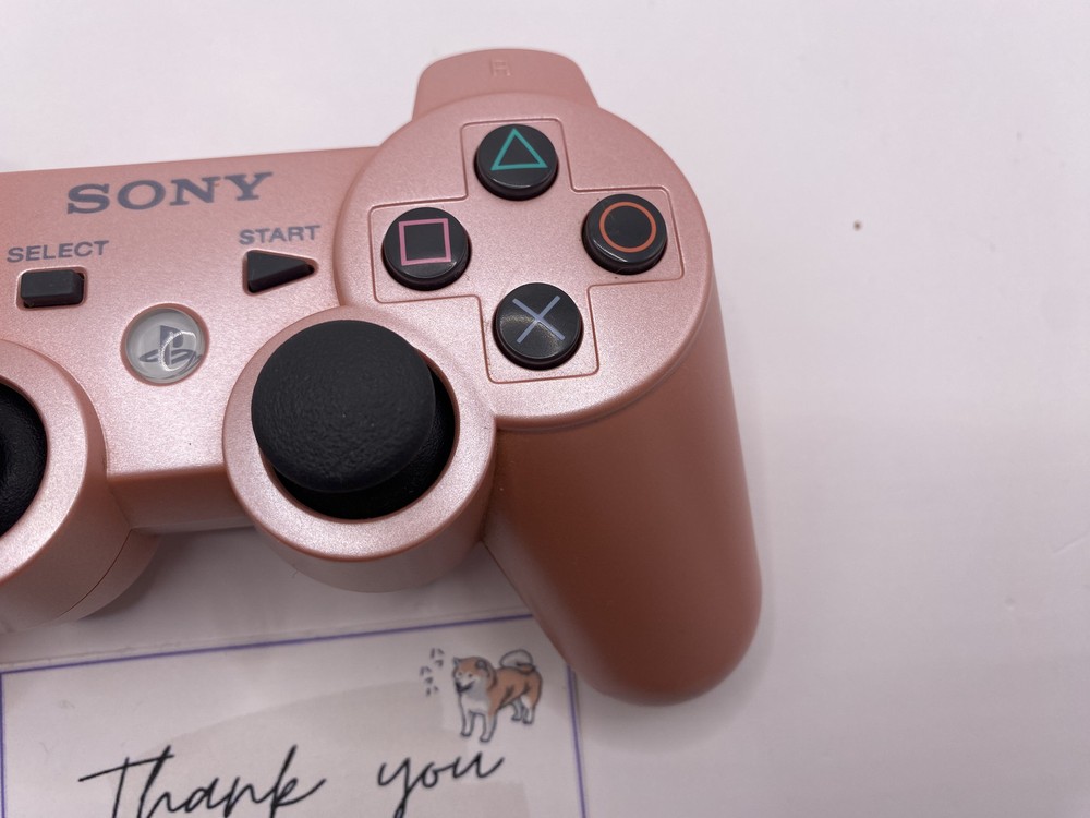 SONY PS3 DUALSHOCK3 Candy Pink Wireless controller Used Game