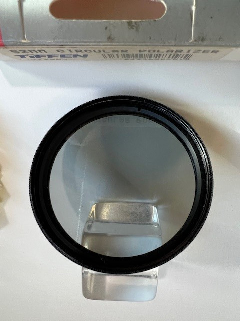 Tiffen 52mm Cicular Polarizer Camera Lens Filter