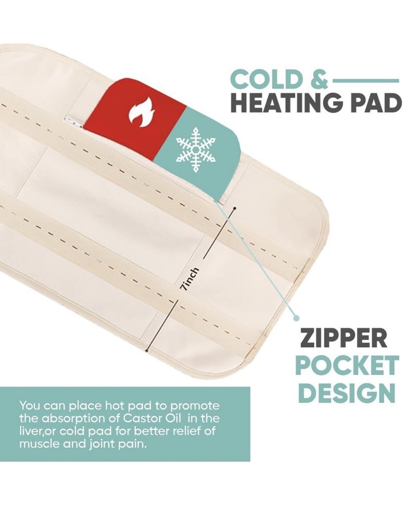 Castor Oil Pack Combo