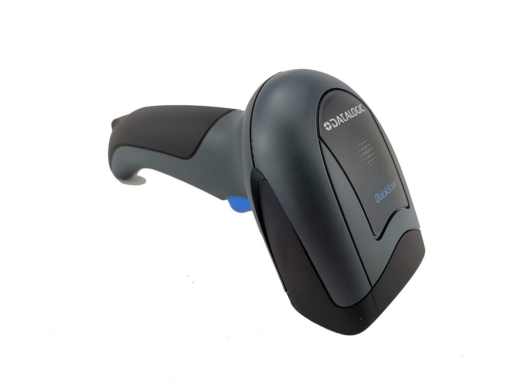 Datalogic QuickScan QD2430 2D Barcode Scanner USB w/ Stand & Cable