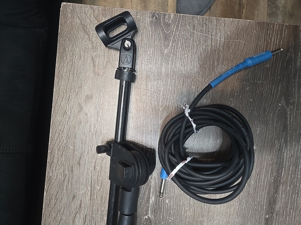 Audio‑Technica PRO 31 & Samson Boom Mic Stand Cables Pouch