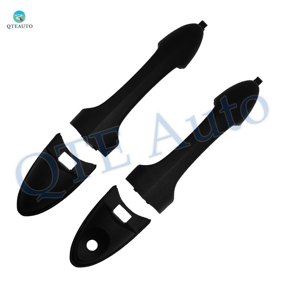 Pair of 2 Front-Rear Left Outer Door Handle For 2000-2007 Ford Focus