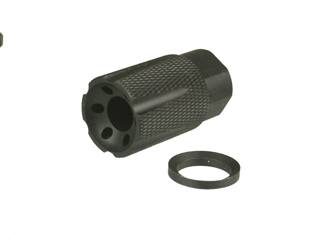 5/8x24 Compact Low Concussion Muzzle Brake Compensator For .308 300BLK 7.62x39