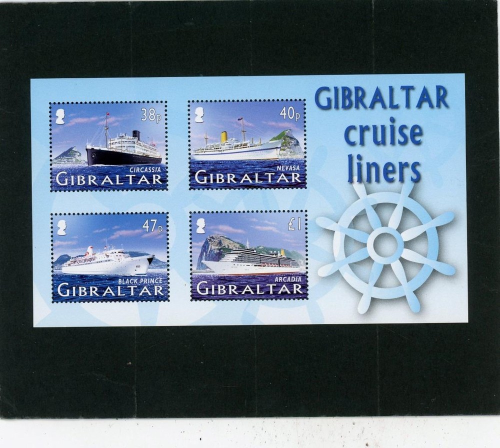 Gibraltar 2006 Ships Scott# 1055a Mint NH