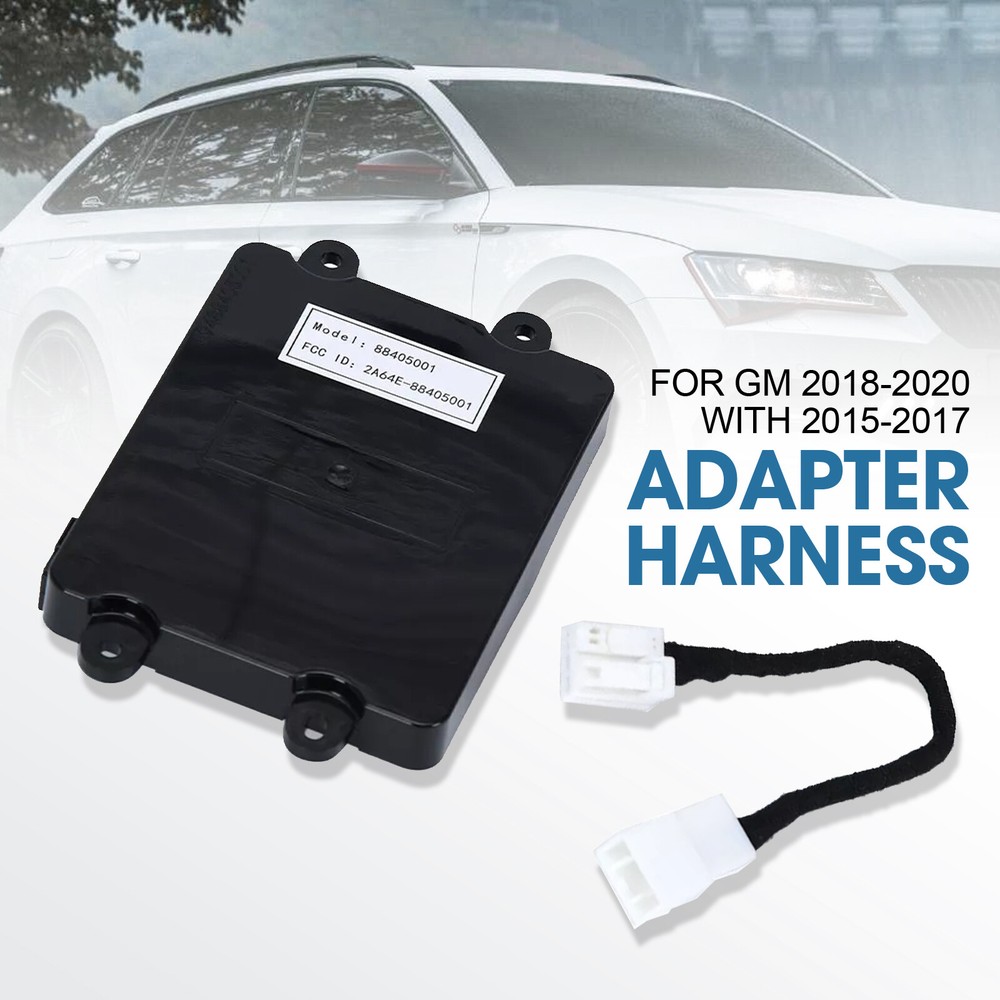 Updated Wireless Charging Module For GM 2018-2020 W/ 2015-2017 Adapter Harness