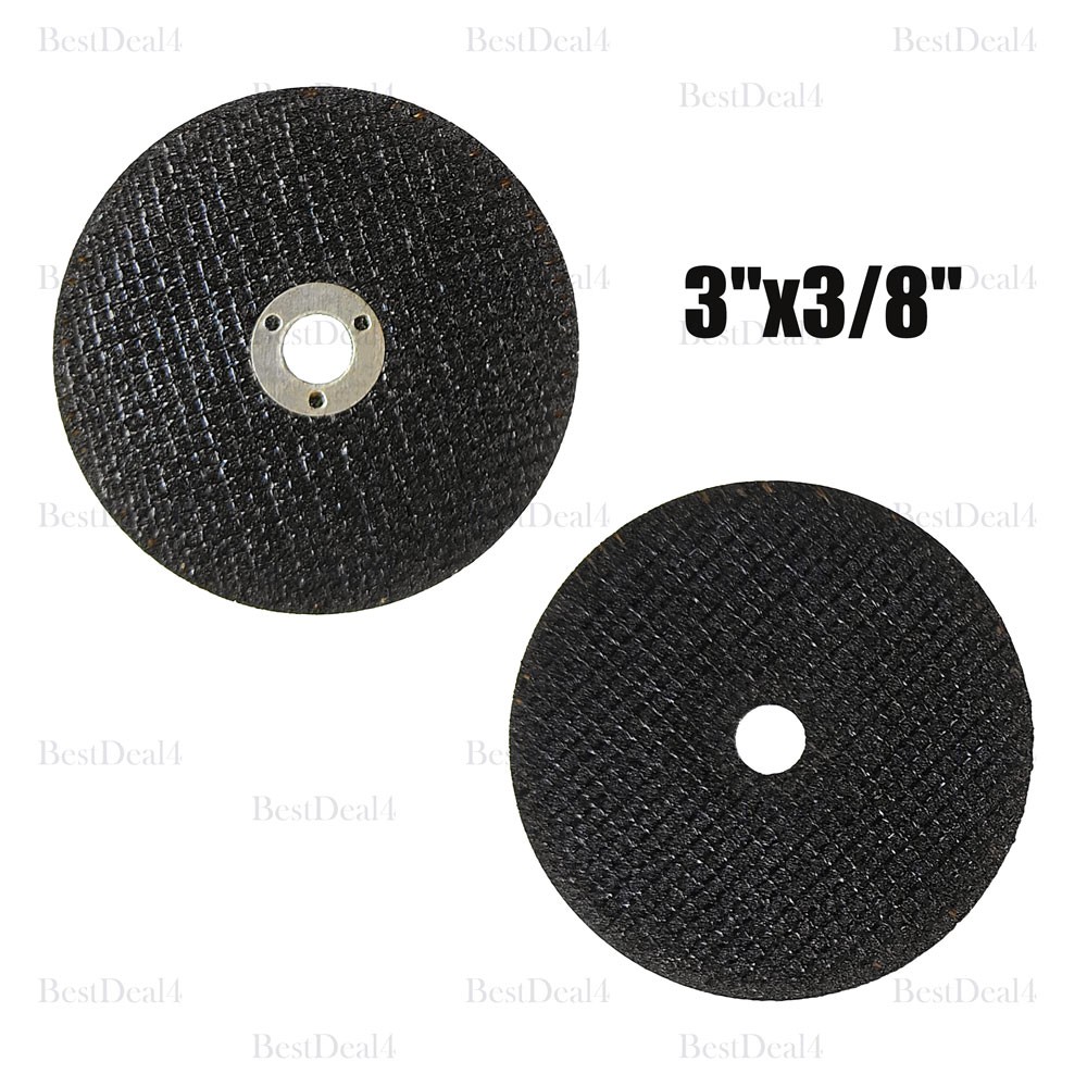 Professional Grade Cutting Disc Set 3" with Mandrel For Die Grinders