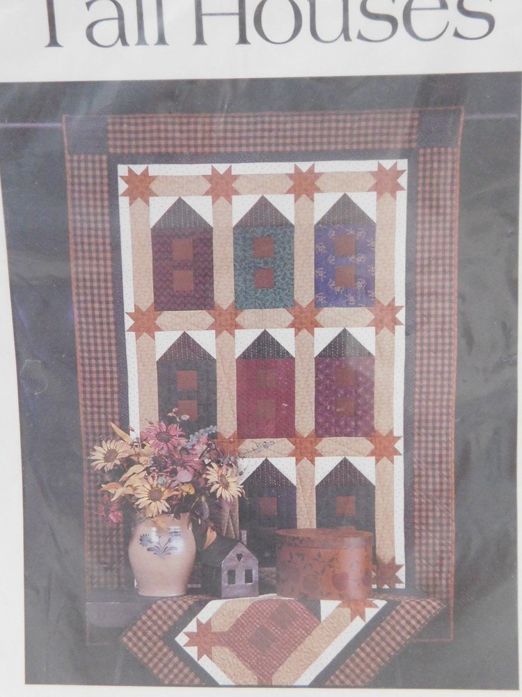 Tall Houses Quilt Pattern by thimbleberries