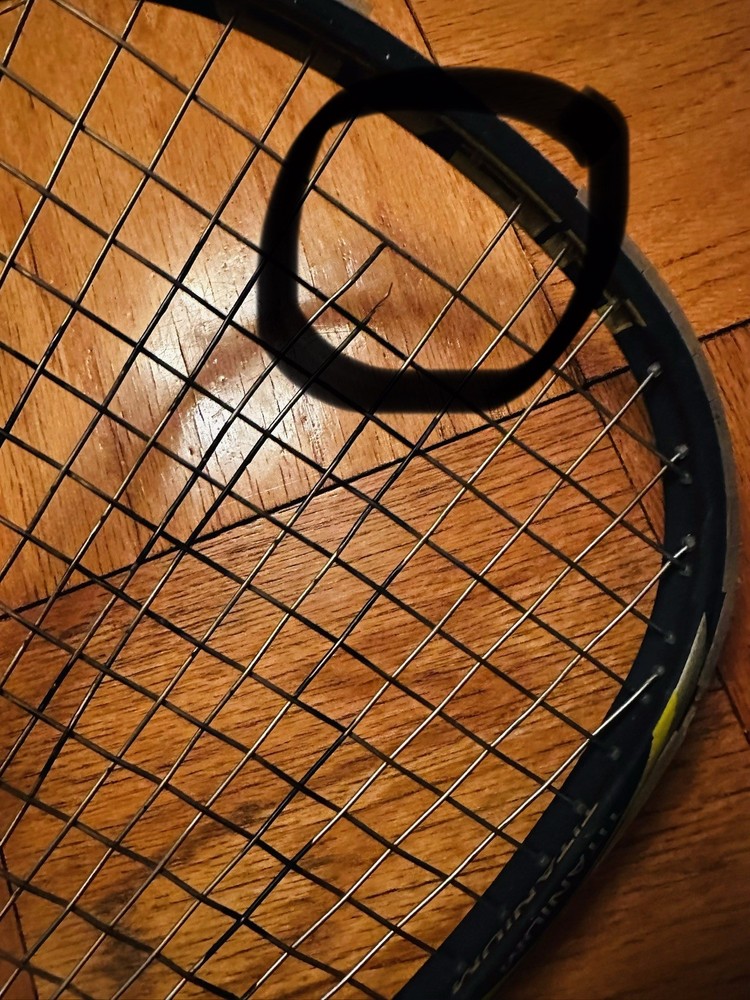 3 HEAD Titanium squash racquets – need restringing.”