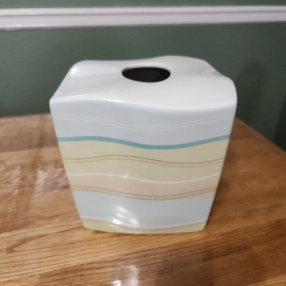 Bed Bath And Beyond Wavey Ornate Tissue Box Cover Beach Decor