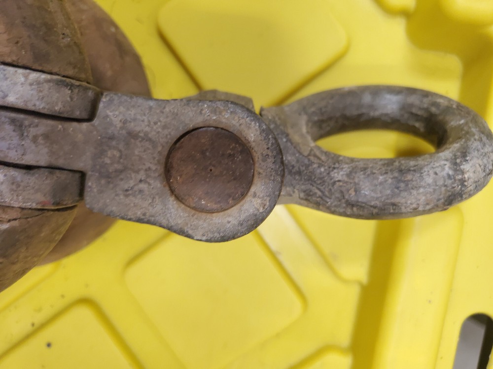 Vintage Block and Tackle Pulley #3