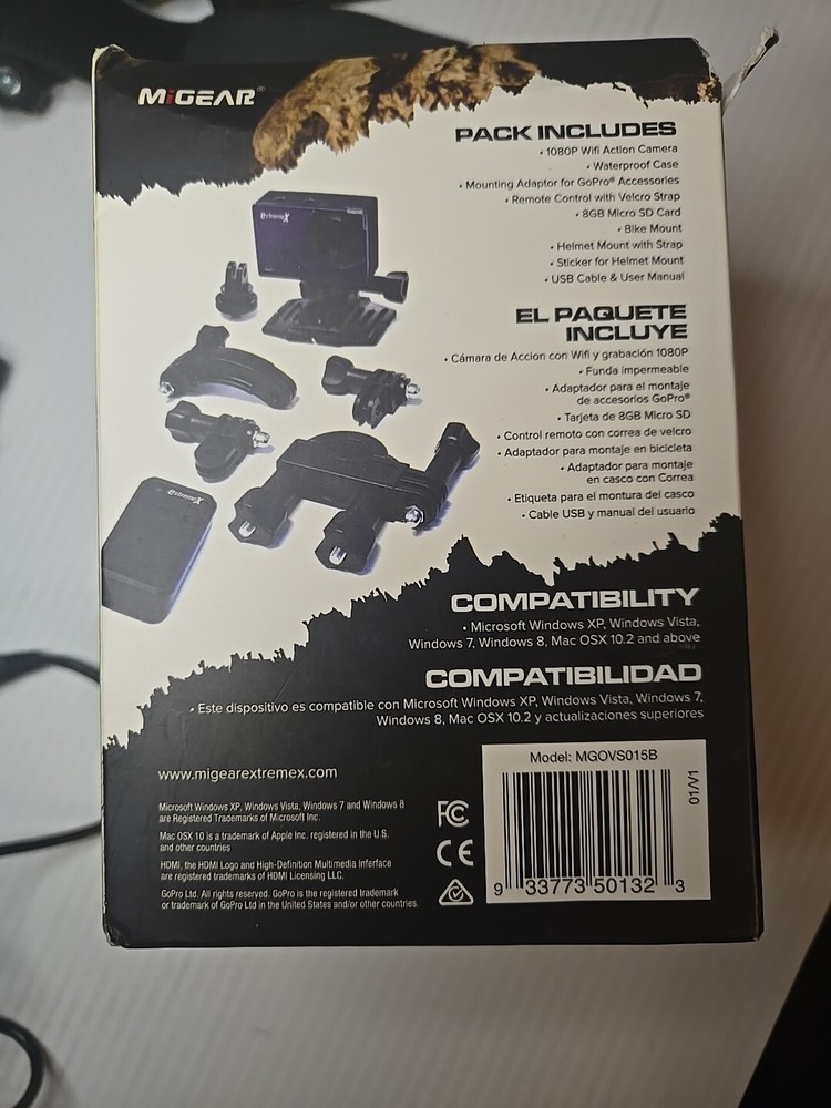 M Gear Extreme X Camera in Box