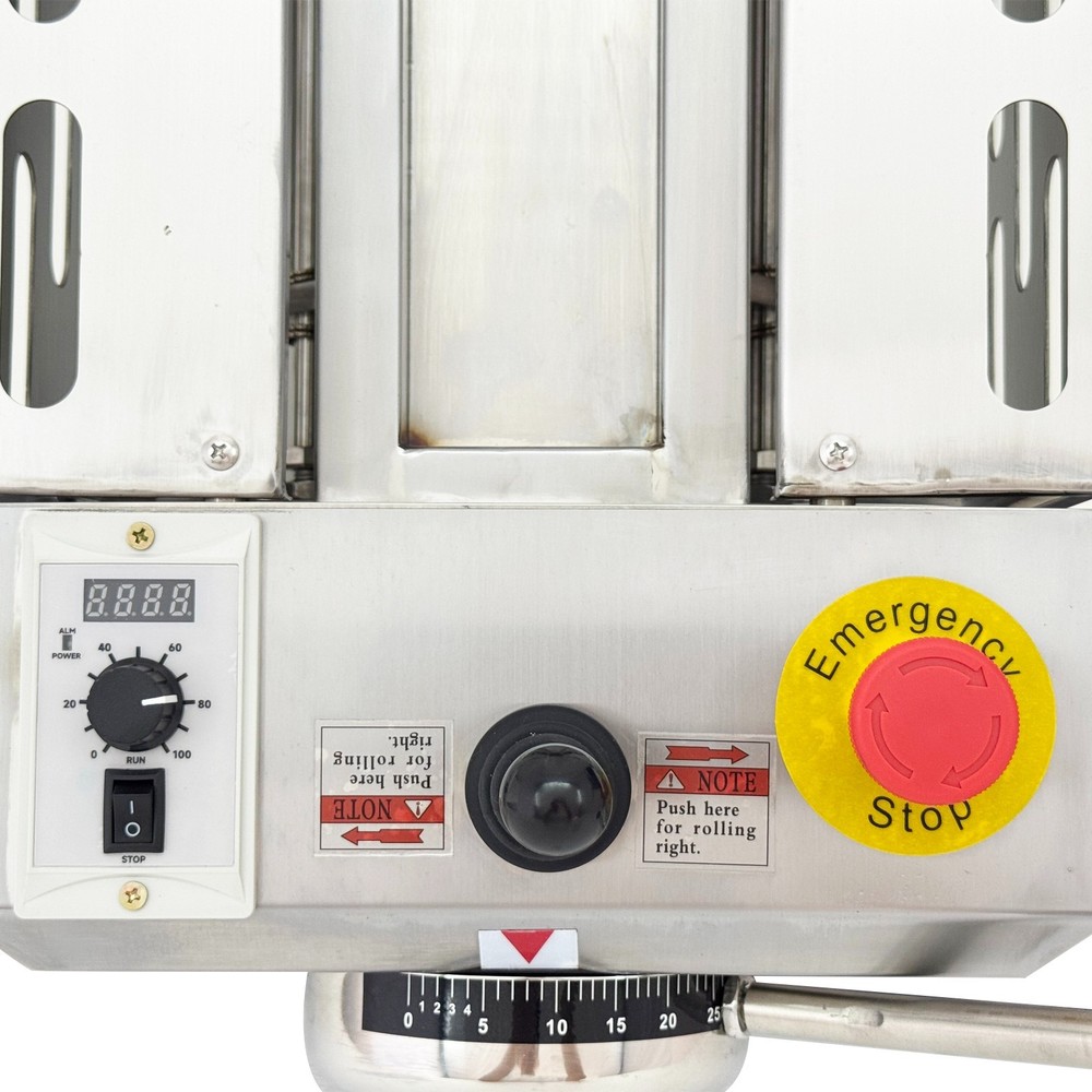 110V Electric Dough Sheeter Desktop Mini Foldable Dough Sheeter Pressing Machine