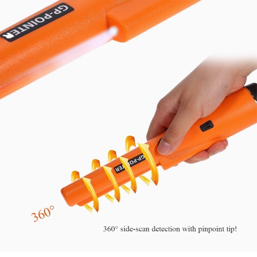 Metal Detector HandHeld Pro Pinpointer Pointer Probe Waterproof Sensitive Tester