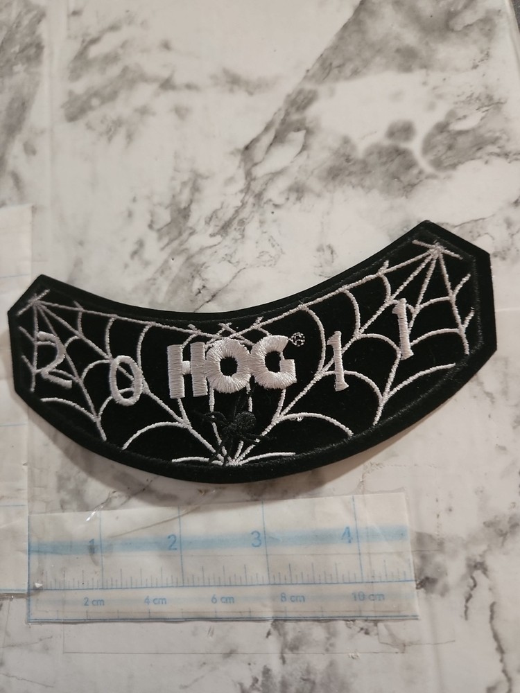 2011 HOG Harley Owners Group Jacket Vest Patch Spider 🕷 Web SHIPS FREE